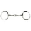 JP Korsteel Stainless Steel Oval Link Eggbutt Snaffle Bit -Equestrian Supply Store 322974 800 800