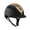 One K Defender Glamour Rose Gold Helmet - Black Matte 2 One K Defender Glamour Rose Gold Helmet - Black Matte -Equestrian Supply Store 345483 800 800