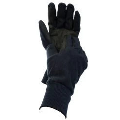 Dublin Everyday Showerproof Polar Fleece Riding Gloves - Black