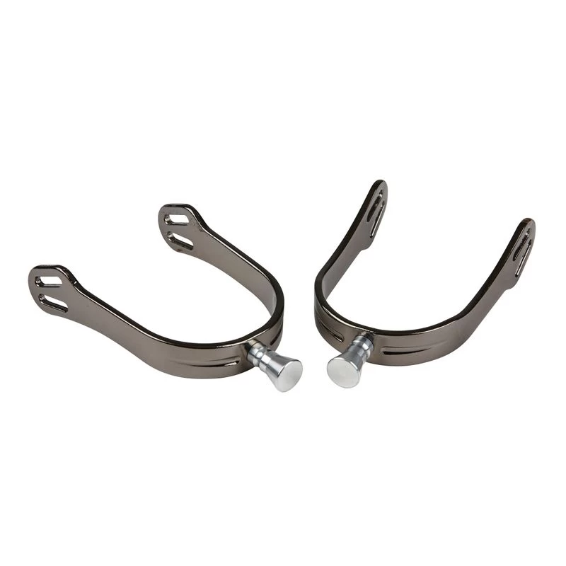 Korsteel Aluminium Interchangeable Spurs - Black 4 Korsteel Aluminium Interchangeable Spurs - Black - Image 2