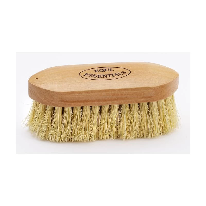 Equi-Essentials Wood Back Small Tampico Dandy Brush - Natural 3 Equi-Essentials Wood Back Small Tampico Dandy Brush - Natural