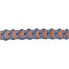 Western Rawhide 5/8" Braided Leather Barrel Racer Reins - Blue 2 Western Rawhide 5/8" Braided Leather Barrel Racer Reins - Blue -Equestrian Supply Store 360510 800 800