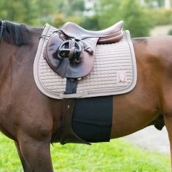 Horze Elastic Belly Guard - Black -Equestrian Supply Store 387350 800 800