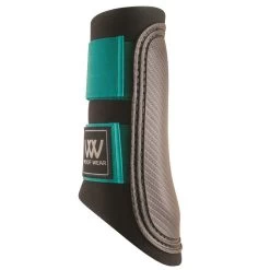 Equestrian Supply Store 11 Woof Wear Sport Brushing Boot - Black/Ocean