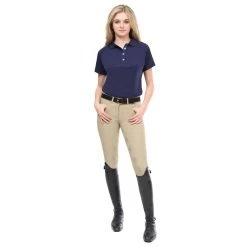 Ovation Women's Perry Polo - Navy 7 Ovation Women's Perry Polo - Navy -Equestrian Supply Store 395317 800 800