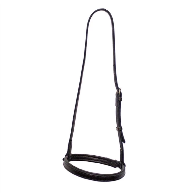 Nunn Finer Bridle Cavesson - Black/Brass 3 Nunn Finer Bridle Cavesson - Black/Brass