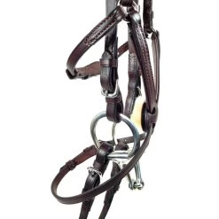 Nunn Finer Fairhill Figure 8 Event Bridle - Havana/Zinc -Equestrian Supply Store 401474 800 800