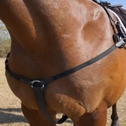 Nunn Finer 5-Way Hunting Breastplate With Elastic - Havana/Brass 9 Nunn Finer 5-Way Hunting Breastplate With Elastic - Havana/Brass -Equestrian Supply Store 405451 800 800