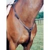 Nunn Finer Elastic Hunting Breastplate - Black/Brass 1 Nunn Finer Elastic Hunting Breastplate - Black/Brass -Equestrian Supply Store 406562 800 800