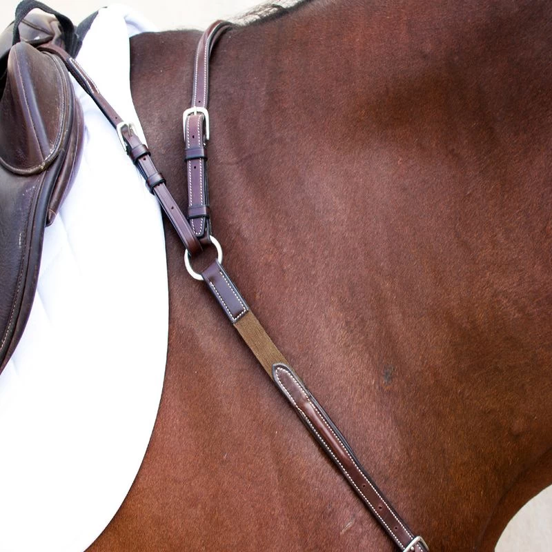 Nunn Finer Bella Donna 3-Way Breastplate - Havana 5 Nunn Finer Bella Donna 3-Way Breastplate - Havana - Image 3