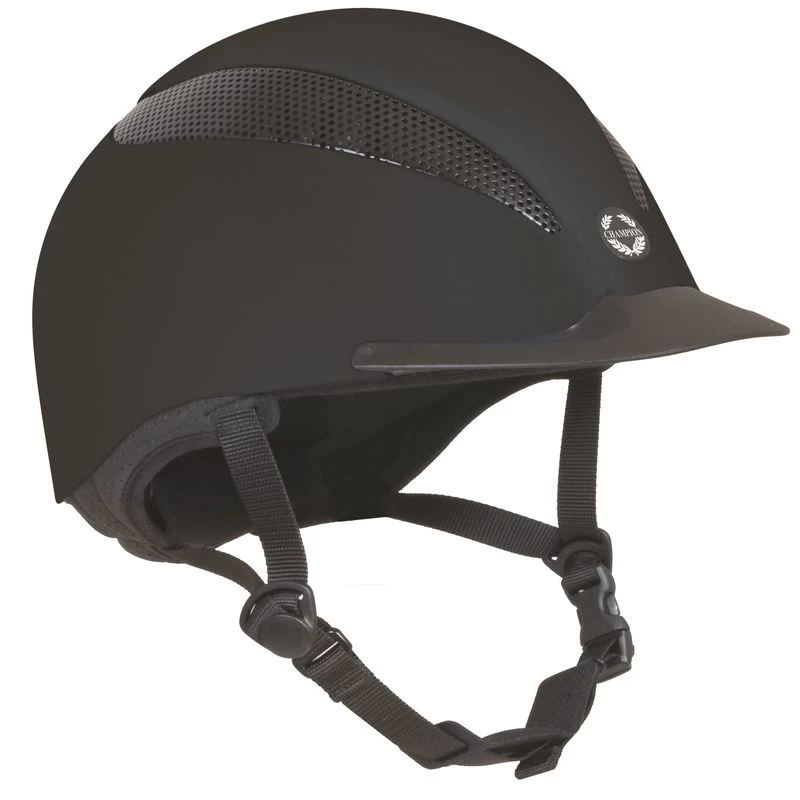 Champion Air-Tech Classic Helmet - Black Silk 3 Champion Air-Tech Classic Helmet - Black Silk