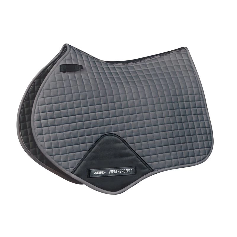 Weatherbeeta Prime Jump Shaped Saddle Pad - Grey 3 Weatherbeeta Prime Jump Shaped Saddle Pad - Grey