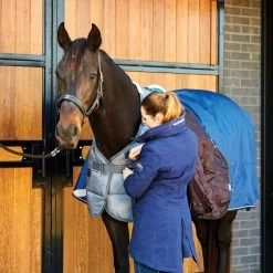 Weatherbeeta Comfitec Premier Free II Standard Neck Lite - Dark Blue/Grey/White -Equestrian Supply Store 413584 800 800