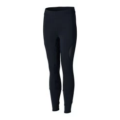 Horze Kids' Cool Mesh Silicone Full Seat Tights - Dark Navy -Equestrian Supply Store 416363 800 800