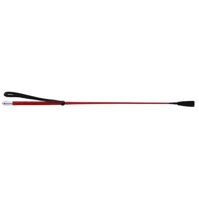 Horze Young Rider Whip - Red 2 Horze Young Rider Whip - Red