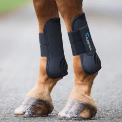 Shires ARMA Tendon Boots - Black/Grey