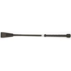 County Perforated Leather Handle 26" Bat - Black