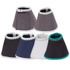 Catago Diamond Bell Boots-White/Navy - Black/Turquoise