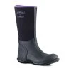 Ovation Mudster Tall Barn Boot - Black/Black/Purple -Equestrian Supply Store 438307 800 800
