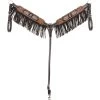 Western Rawhide Country Legend Bead Inlay Breastcollar - Brown Fringe 2 Western Rawhide Country Legend Bead Inlay Breastcollar - Brown Fringe -Equestrian Supply Store 442168 800 800