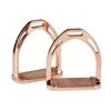 Korsteel Aluminum Stirrups - Rose Gold 2 Korsteel Aluminum Stirrups - Rose Gold -Equestrian Supply Store 442646 800 800