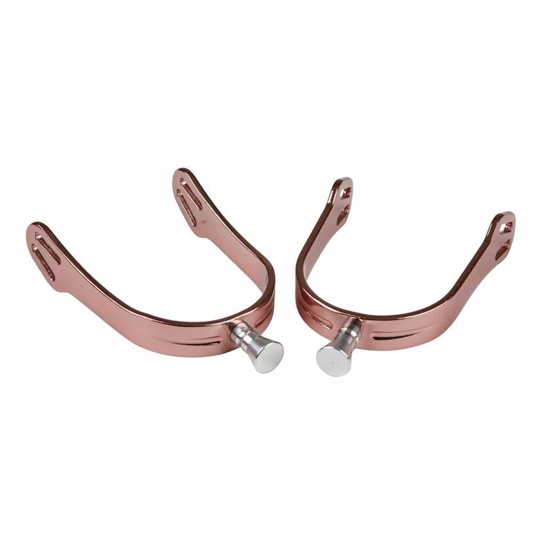 Korsteel Aluminium Interchangeable Spurs - Rose Gold 4 Korsteel Aluminium Interchangeable Spurs - Rose Gold - Image 2