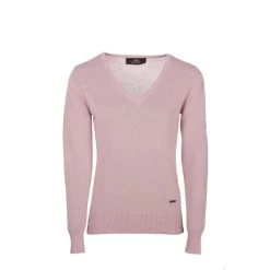 Alessandro Albanese Women's Linen Sweater - Dusk Pink