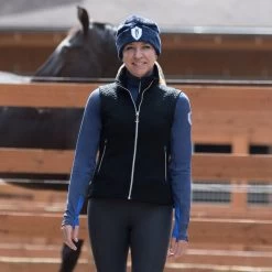Irideon Women's AirLoft Vest - Black -Equestrian Supply Store 449016 800 800