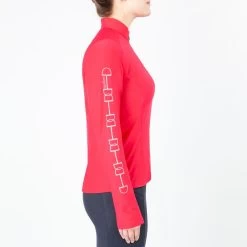 Irideon Women's AirTech Half Zip - Cerise 10 Irideon Women's AirTech Half Zip - Cerise -Equestrian Supply Store 449275 800 800