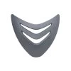One K CCS Front Shield - Grey Matte 1 One K CCS Front Shield - Grey Matte -Equestrian Supply Store 457582 800 800