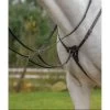 Shires Avignon Three Point Breastplate - Black 2 Shires Avignon Three Point Breastplate - Black -Equestrian Supply Store 472707 800 800