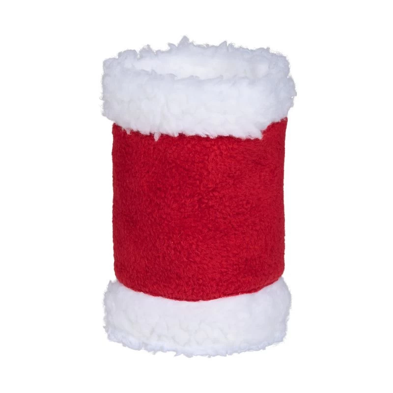 Horze Santa 4 Piece Leg Wraps - Red 4 Horze Santa 4 Piece Leg Wraps - Red - Image 2