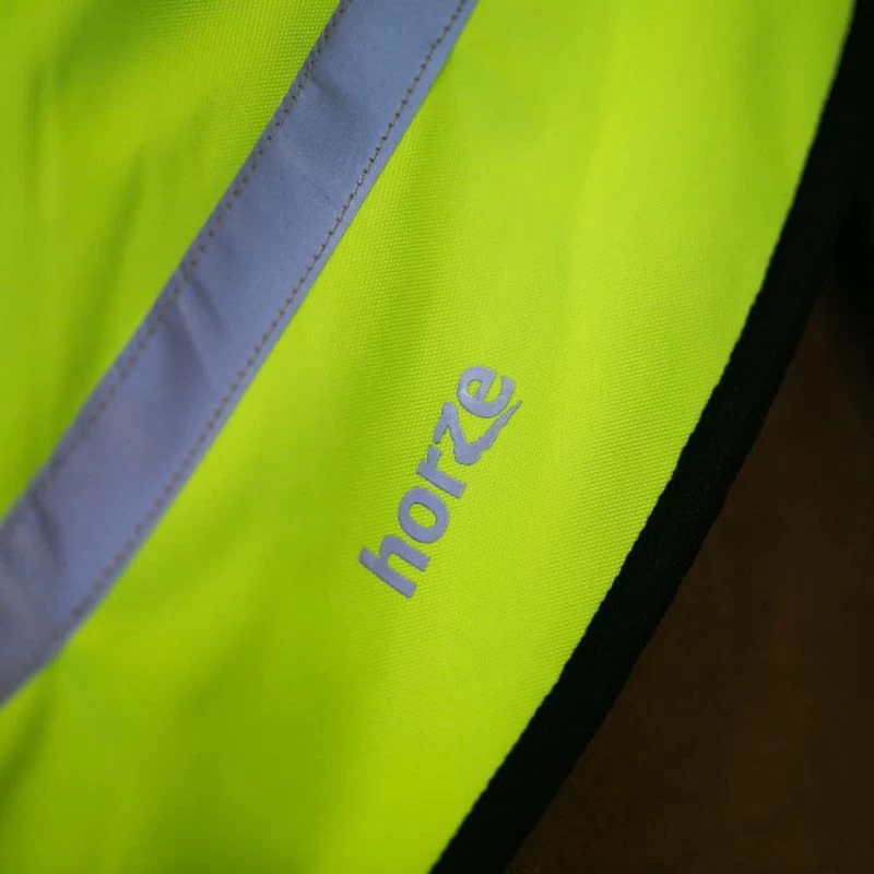 Horze Reflective Harness - Yellow 4 Horze Reflective Harness - Yellow - Image 2