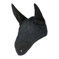Horze Cooling Ear Net - Dark Grey