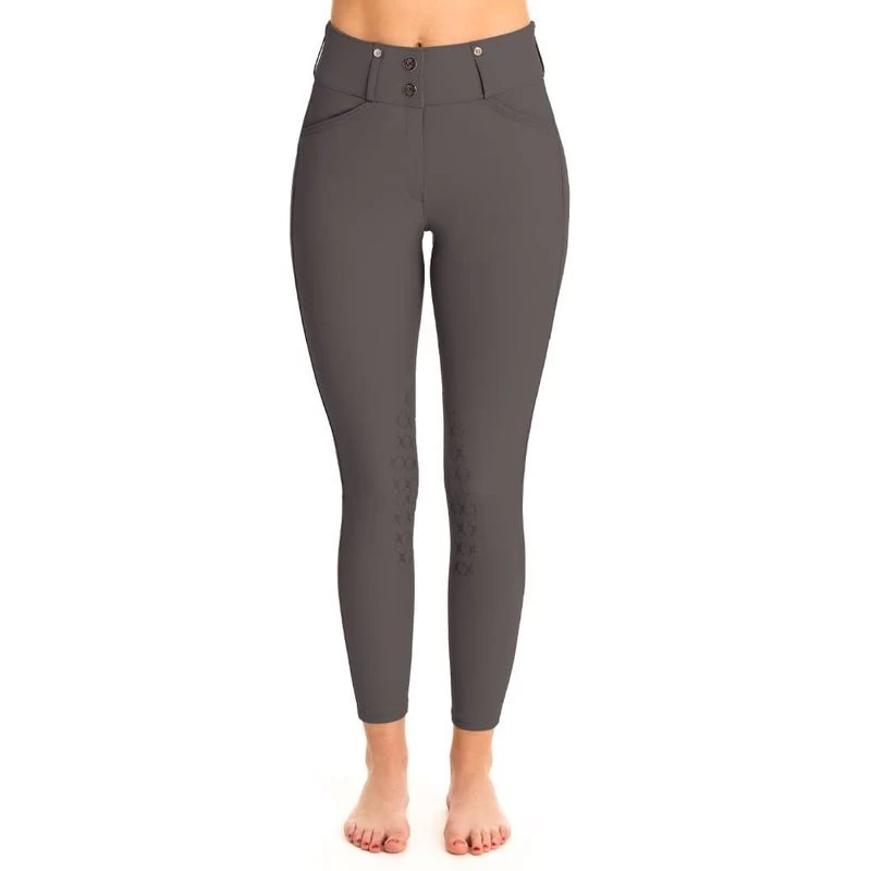 Tredstep Women's Evolute Knee Patch Breeches - Opal Grey 3 Tredstep Women's Evolute Knee Patch Breeches - Opal Grey