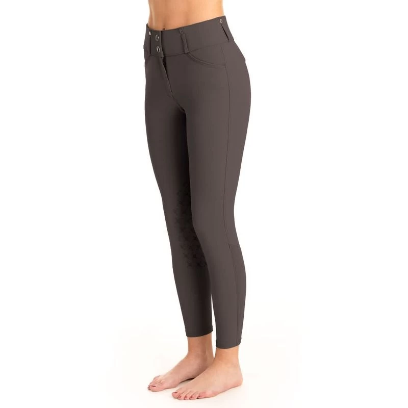 Tredstep Women's Evolute Knee Patch Breeches - Opal Grey 4 Tredstep Women's Evolute Knee Patch Breeches - Opal Grey - Image 2