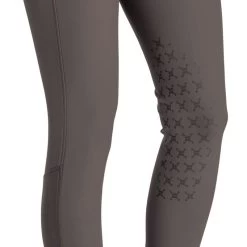 Tredstep Women's Evolute Knee Patch Breeches - Opal Grey 12 Tredstep Women's Evolute Knee Patch Breeches - Opal Grey -Equestrian Supply Store 484746 800 800