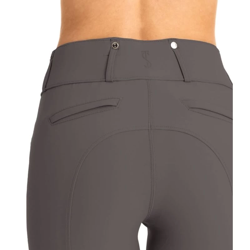 Tredstep Women's Evolute Knee Patch Breeches - Opal Grey 7 Tredstep Women's Evolute Knee Patch Breeches - Opal Grey - Image 5