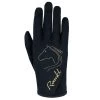 Roeckl Kids' Tryon Gloves - Black/Gold 2 Roeckl Kids' Tryon Gloves - Black/Gold -Equestrian Supply Store 492725 800 800