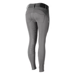 Horze Kids' Rhea Full Seat Thermo Breeches W/Back Pockets - Charcoal Grey 8 Horze Kids' Rhea Full Seat Thermo Breeches W/Back Pockets - Charcoal Grey -Equestrian Supply Store 498383 800 800