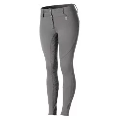 Horze Kids' Rhea Full Seat Thermo Breeches W/Back Pockets - Charcoal Grey 9 Horze Kids' Rhea Full Seat Thermo Breeches W/Back Pockets - Charcoal Grey -Equestrian Supply Store 498384 800 800