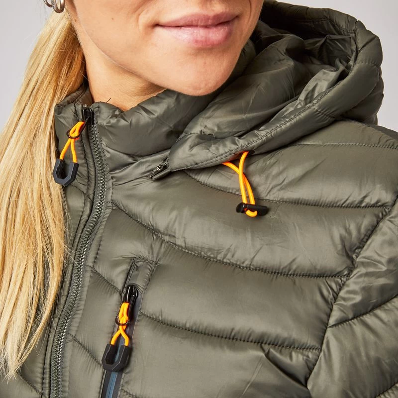 Horze Women's Holly Fitted Jacket - Green 4 Horze Women's Holly Fitted Jacket - Green - Image 2