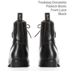 Tredstep Donatello Lace Paddock Boot - Black -Equestrian Supply Store 517135 800 800