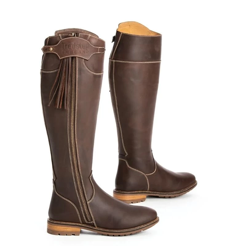 Tredstep Shannon Side Zip Country Boot - Mahogany 3 Tredstep Shannon Side Zip Country Boot - Mahogany
