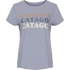 Catago Women's Touch Short Sleeve Tee Shirt - Eventide
