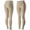 Horze Women's Madison Silicone Grip Knee Patch Tights - Tan -Equestrian Supply Store 530673 800 800