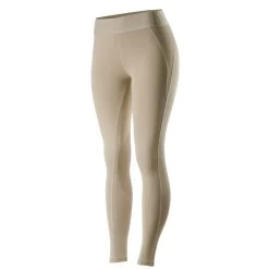 Horze Women's Madison Silicone Grip Knee Patch Tights - Tan -Equestrian Supply Store 530676 800 800