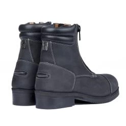 Horze Kids' Blake Front Zip Paddock Boots - Black -Equestrian Supply Store 532820 800 800