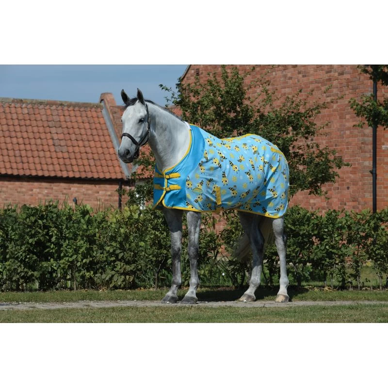 Weatherbeeta Fleece Cooler Standard Neck - Bee Print 3 Weatherbeeta Fleece Cooler Standard Neck - Bee Print