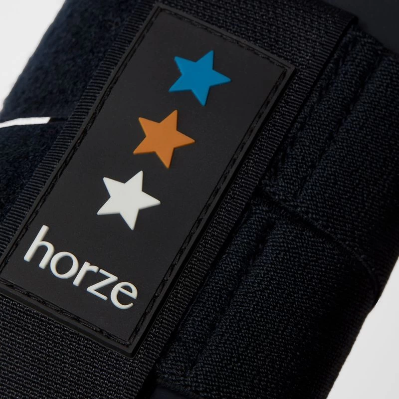 Horze Alex Pony Neoprene-Lined Tendon Boots - Dark Navy 6 Horze Alex Pony Neoprene-Lined Tendon Boots - Dark Navy - Image 4